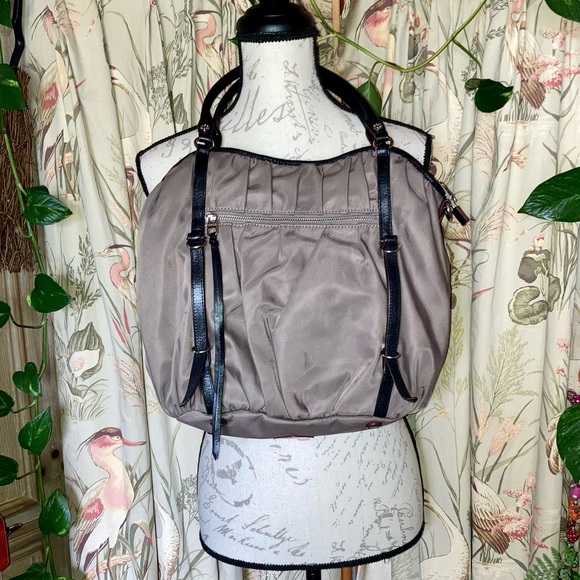 MZ Wallace Bianca Mocha Bedford Shoulder Bag Purse Dark Tan Color - Picture 3 of 11